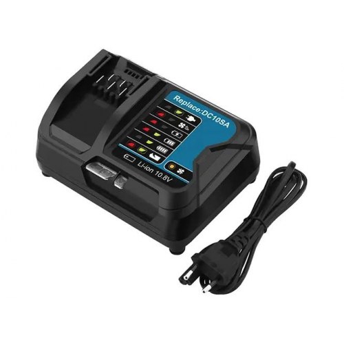 Batterioplader til Makita 10,8–12 V – kompatibel med DC10SA