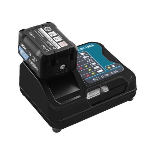 Batterioplader til Makita 10,8–12 V – kompatibel med DC10SA