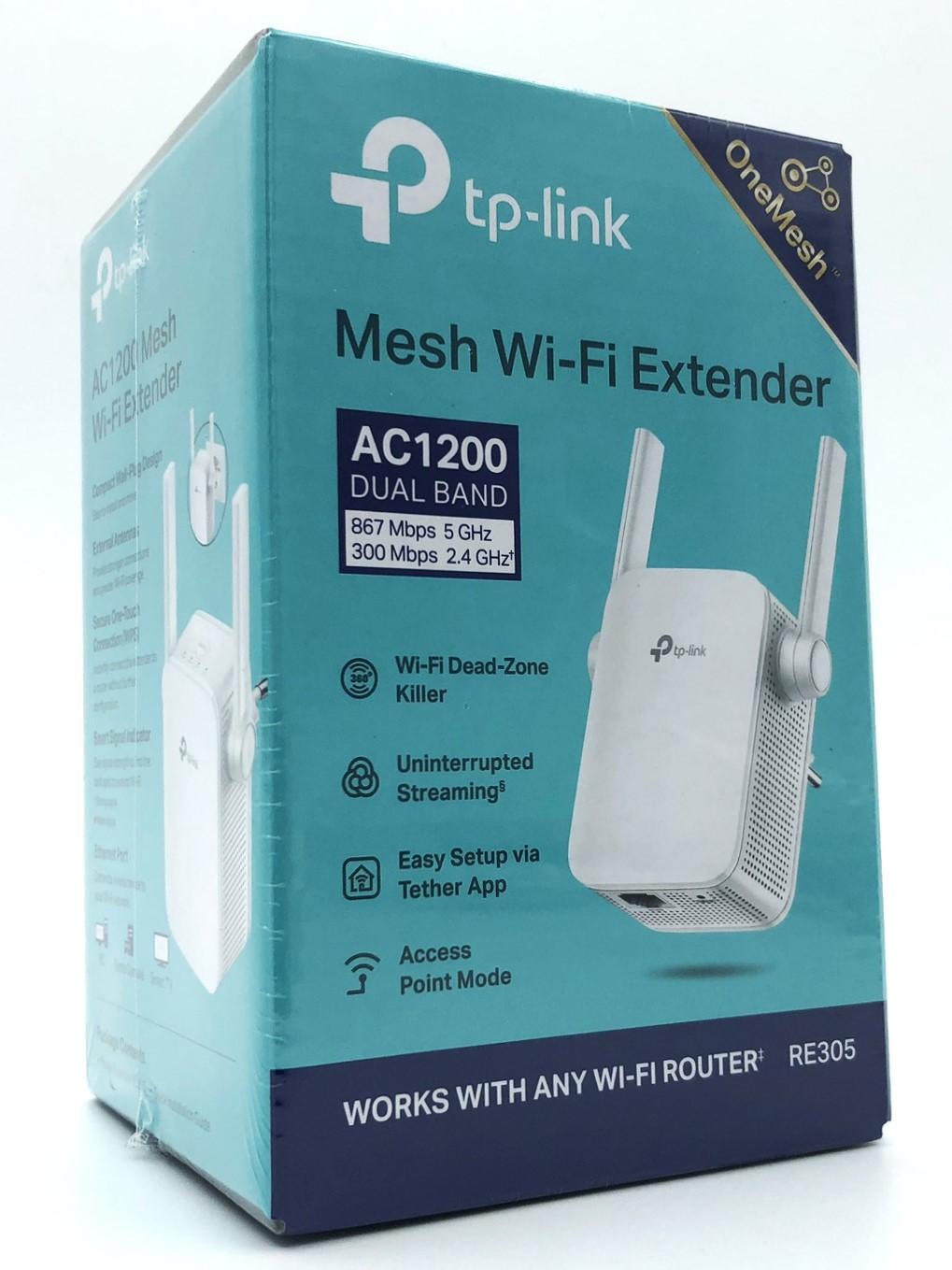 Wi?Fi forlænger TP-Link AC1200 RE305 - dual-band mesh