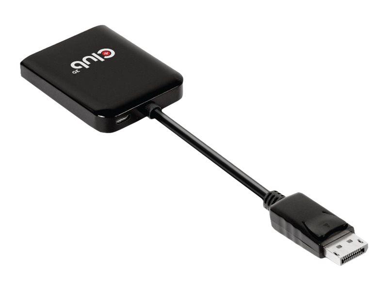 HDMI adapter DisplayPort til HDMI 4K60 – CLUB3D CSV-7200H (sort)