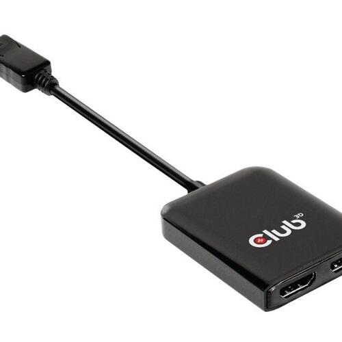 HDMI adapter DisplayPort til HDMI 4K60 – CLUB3D CSV-7200H (sort)