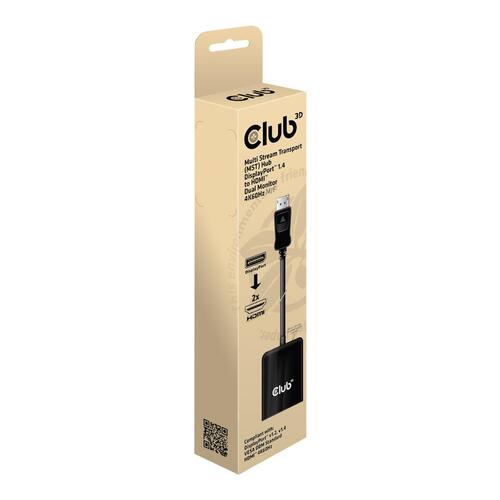 HDMI adapter DisplayPort til HDMI 4K60 – CLUB3D CSV-7200H (sort)