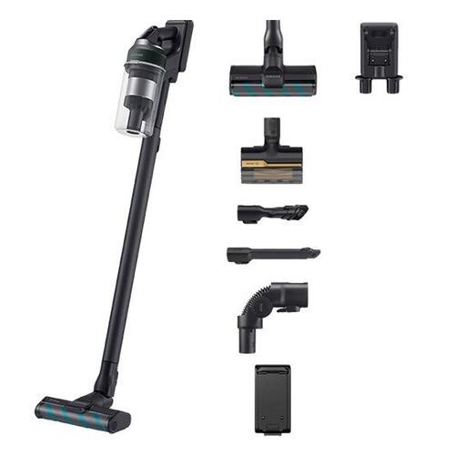 Ledningsfri støvsuger Samsung VS20C852CTN 2?i?1, poseløs, 580 W – sort/krom/grøn