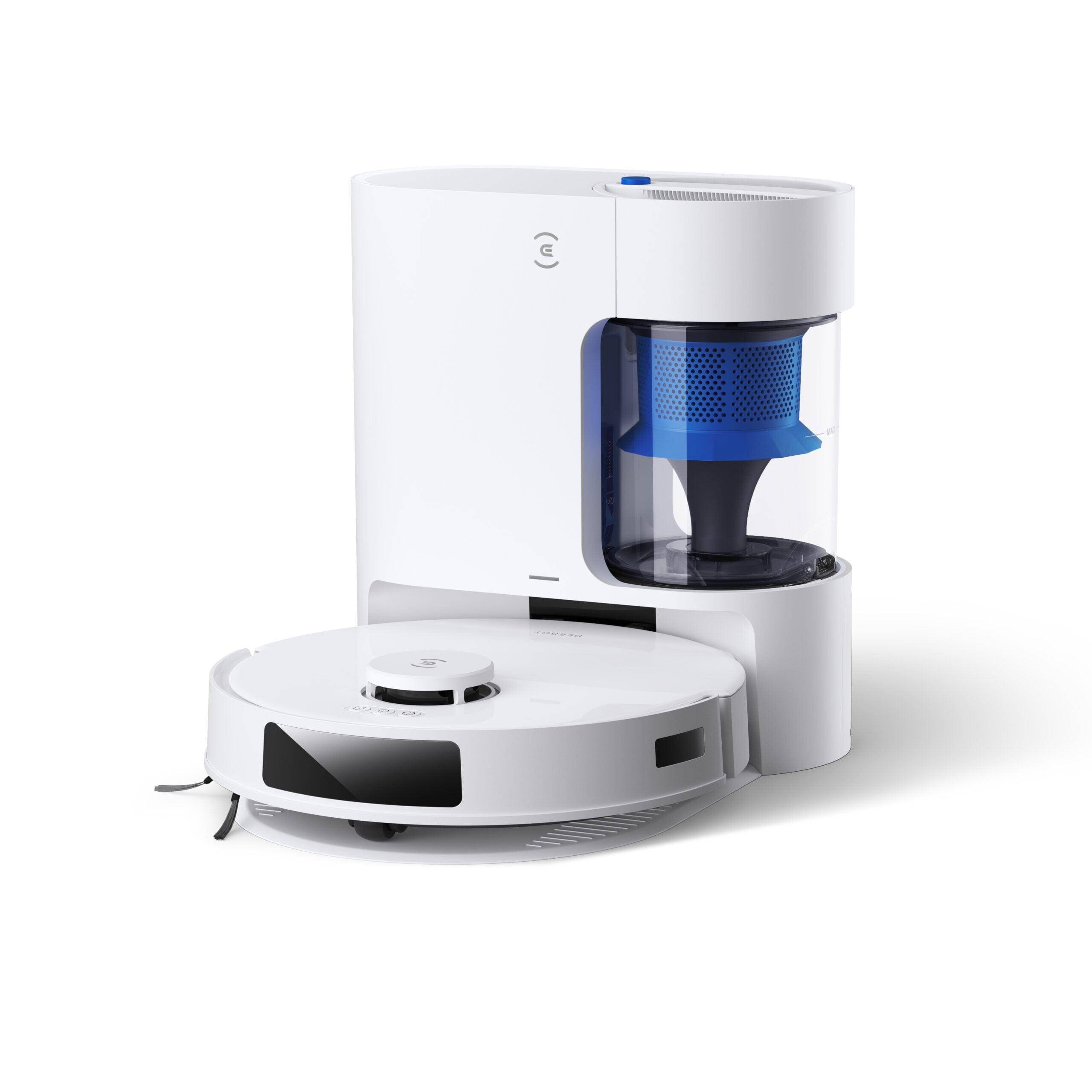 Robotstøvsuger ECOVACS Deebot N20 Plus 0,4 l – hvid