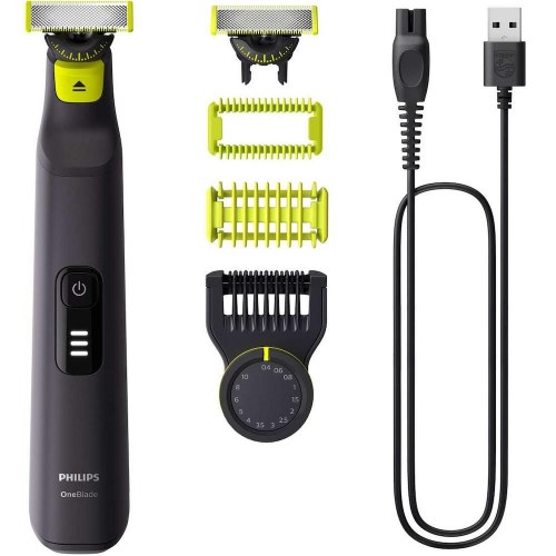 Barbermaskine Philips OneBlade Pro 360 QP6542/15 – sort trimmer til ansigt og krop