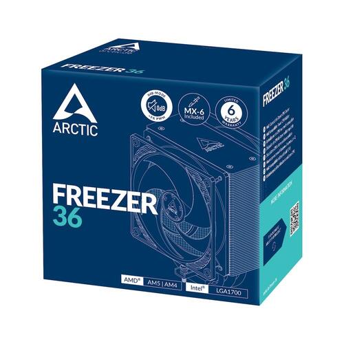 CPU-køler ARCTIC Freezer 36, sort, 120 mm