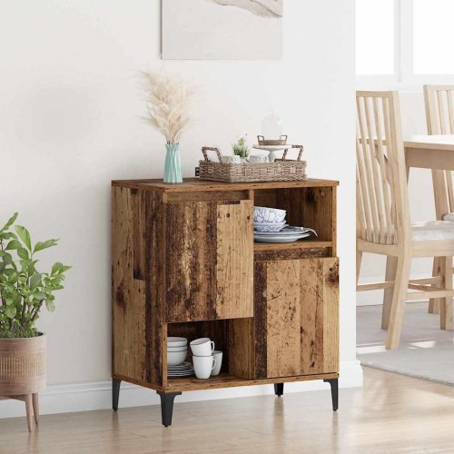 Skænk i gammelt træ 60 x 35 x 70 cm - konstrueret træ