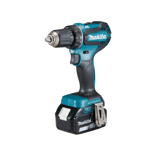 Boremaskine/slagboremaskine Makita DHP485SF 18 V med 3,0 Ah