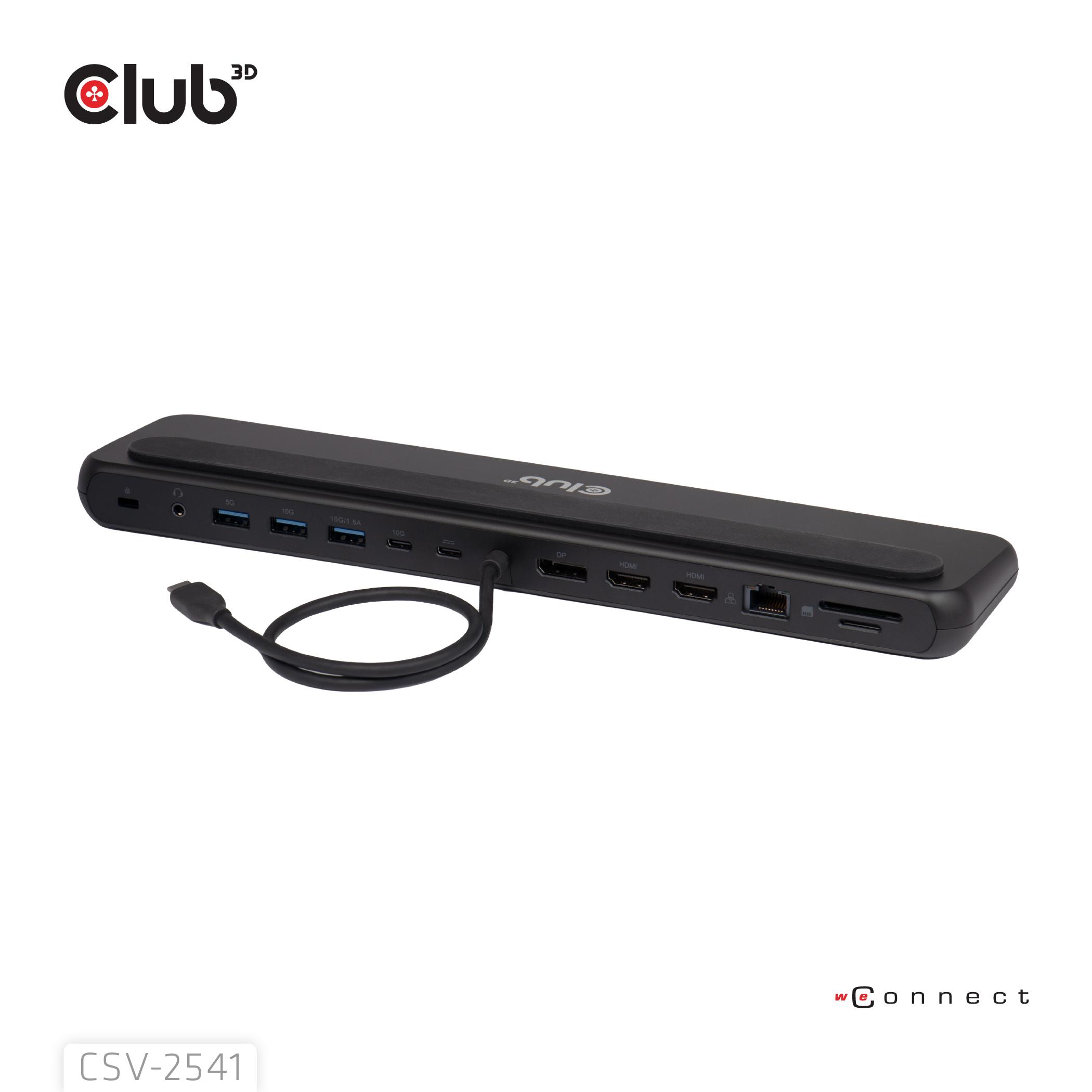 Dockingstation USB-C - CLUB3D CSV-2541 billede