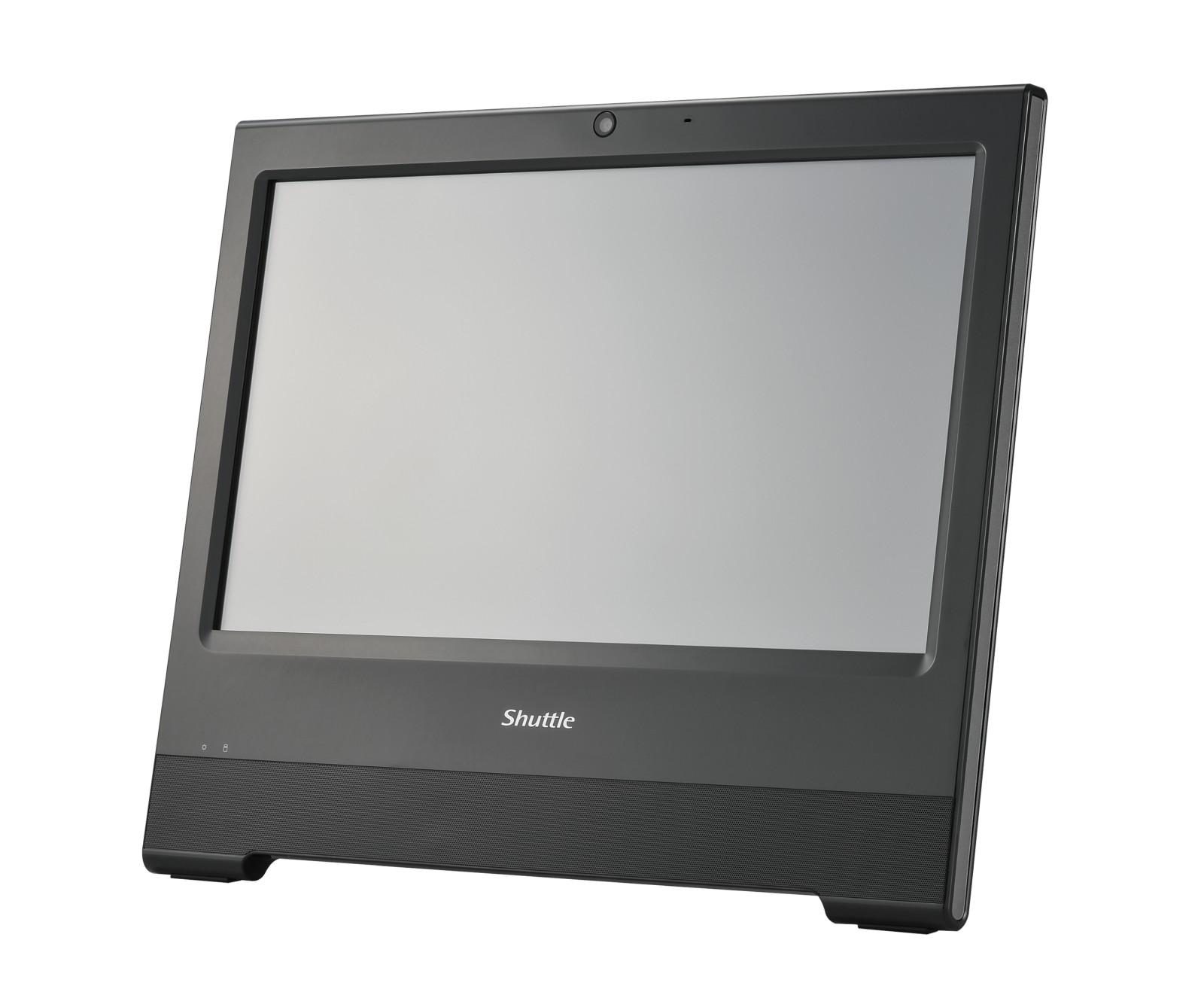 Alt-i-én pc Shuttle XPC X50V9 - Celeron 7305, 15,6" HD touch, uden OS - sort billede