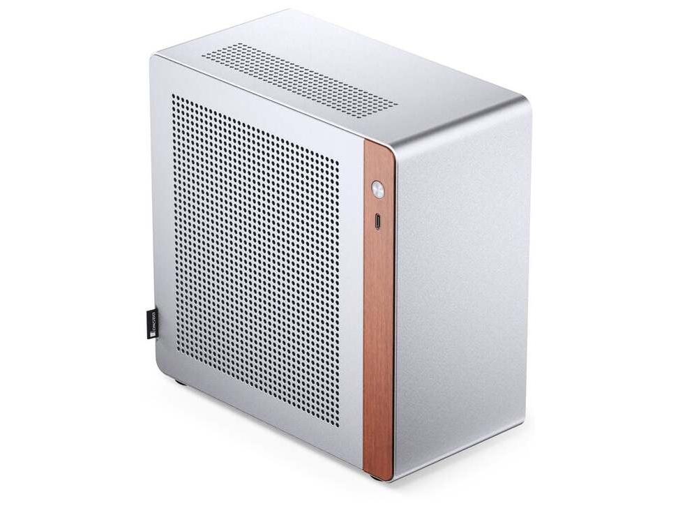 Mini?ITX pc?kabinet Jonsbo NV10 - sølv mini tower