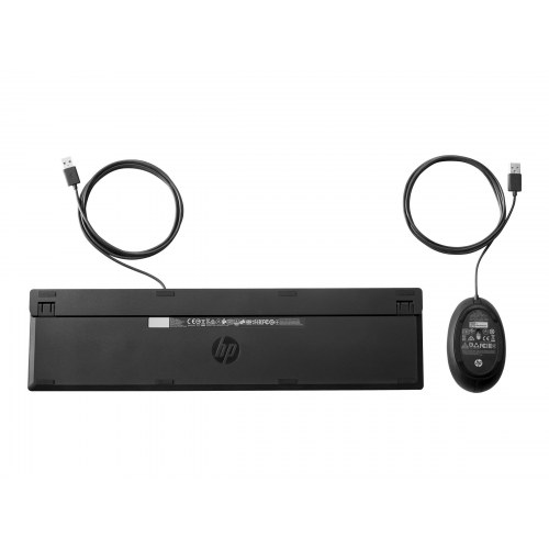 Tastatur og mus med kabel - HP Desktop 320MK (US International)