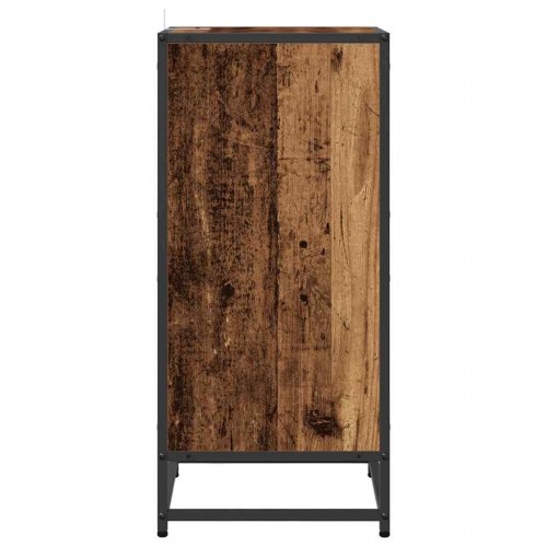 Sideboard i gammelt træ 35,5 x 35 x 76 cm