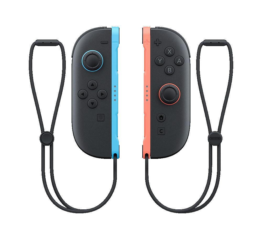 Spilcontroller Nintendo Joy-Con (sæt) - sort/blå/rød til Nintendo Switch 2 billede
