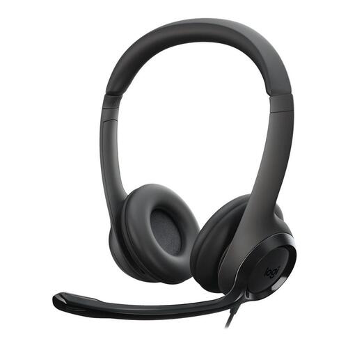 USB headset Logitech H390 – kablet, fuld størrelse