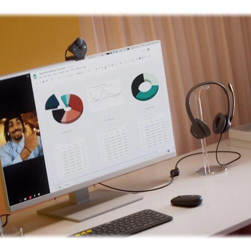 USB headset Logitech H390 – kablet, fuld størrelse