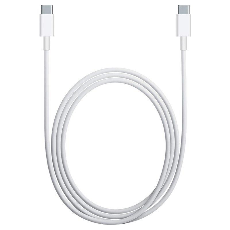 USB 3.1 SuperSpeed kabel - 2 x USB-C han (3A), Hvid (2m)