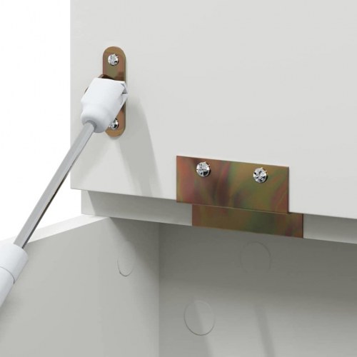 Legetøjskasse Hvid 73 x 33 x 55 cm Konstrueret træ