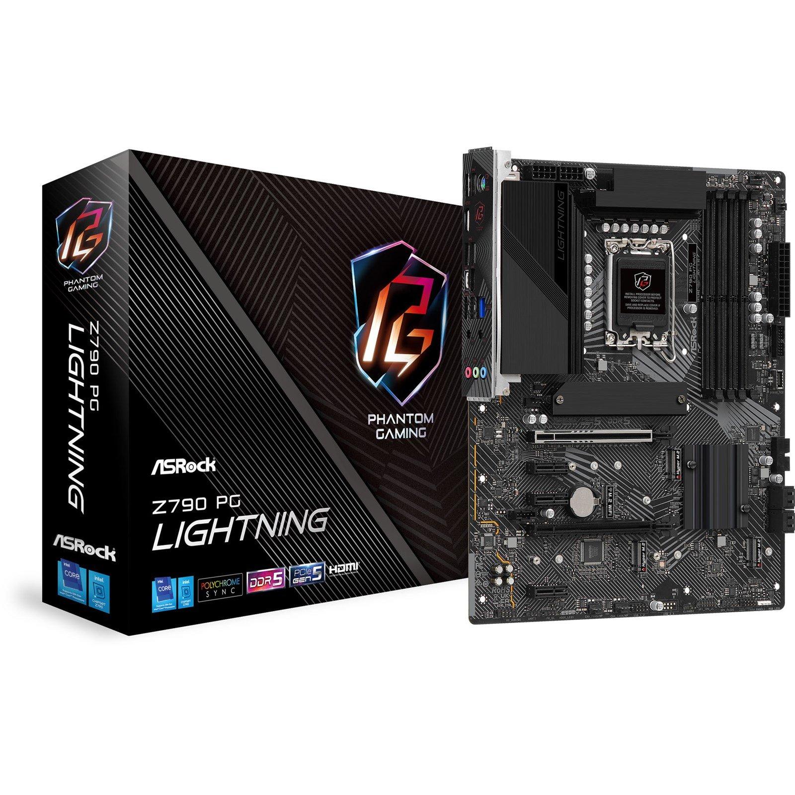 Bundkort ASRock Z790 PG Lightning ATX LGA1700 billede