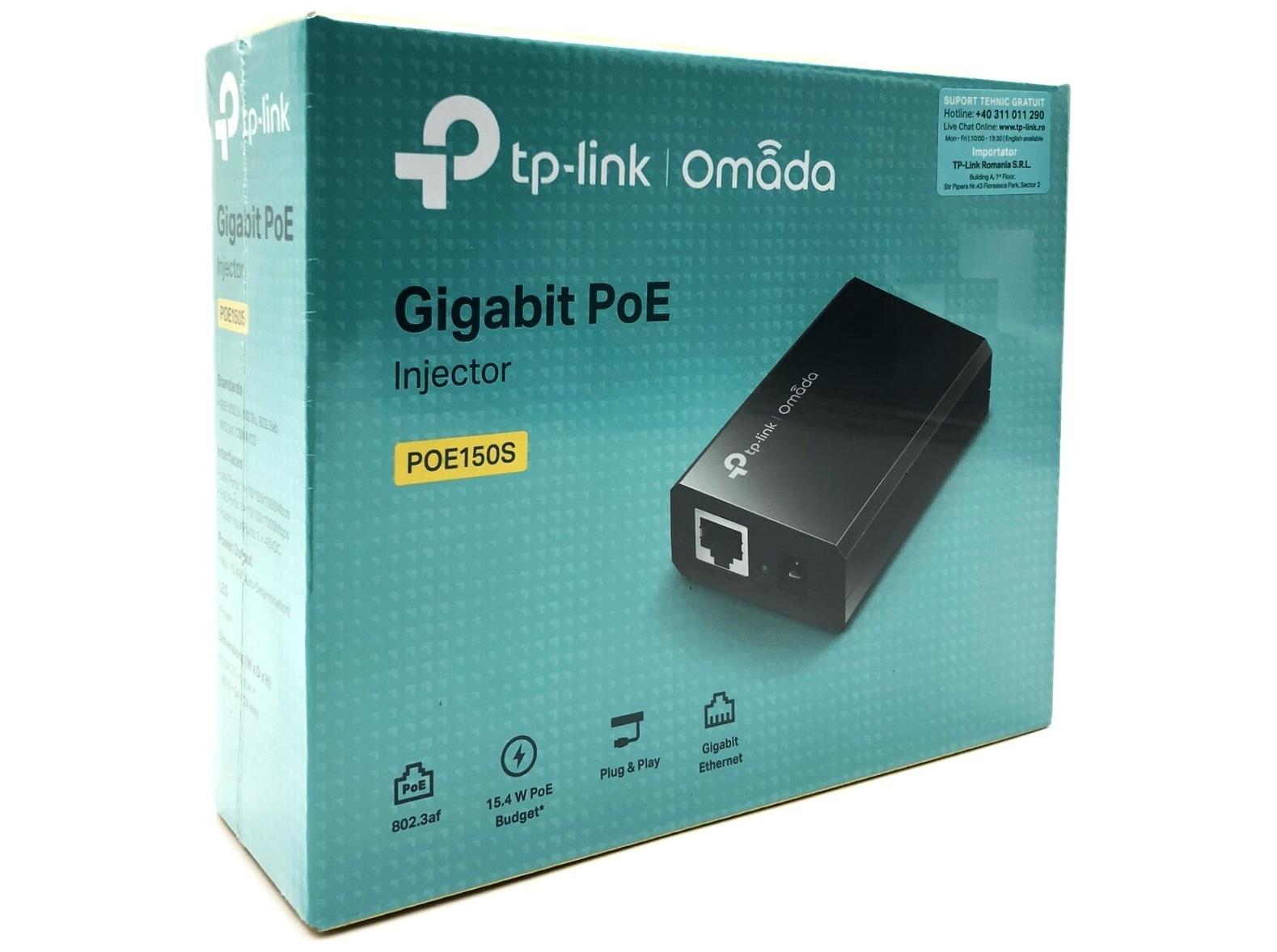 PoE injektor gigabit TP-Link TL-POE150S billede