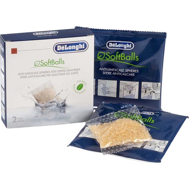 Afkalkningskugler til kaffemaskine - De’Longhi SoftBalls (2 stk) billede