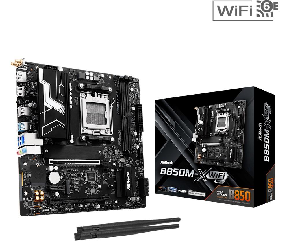 Bundkort ASRock B850M?X WiFi R2.0 Micro ATX AM5