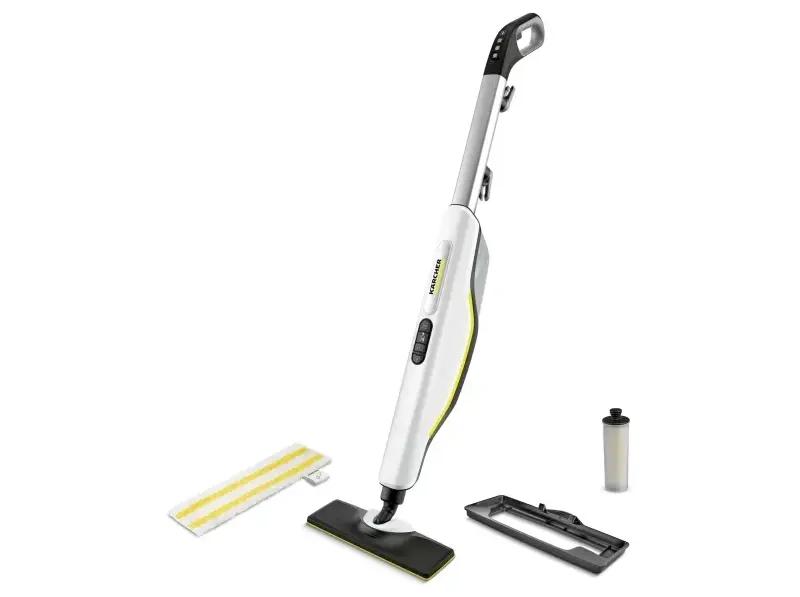 Damprenser Kärcher SC 3 Upright dampmoppe 0,5 l – 1.600 W (sort/hvid)