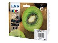 Blækpatroner Epson 202XL multipack - sort, gul, cyan, magenta, fotosort