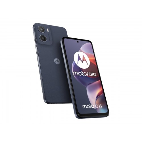 Android mobil Motorola Moto E15 6,67" 64 GB - denimblå