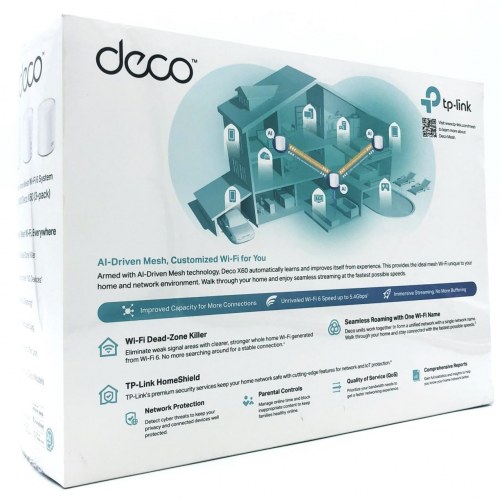Wi-Fi 6 mesh system TP-Link Deco X60 (3-pak) AX3000