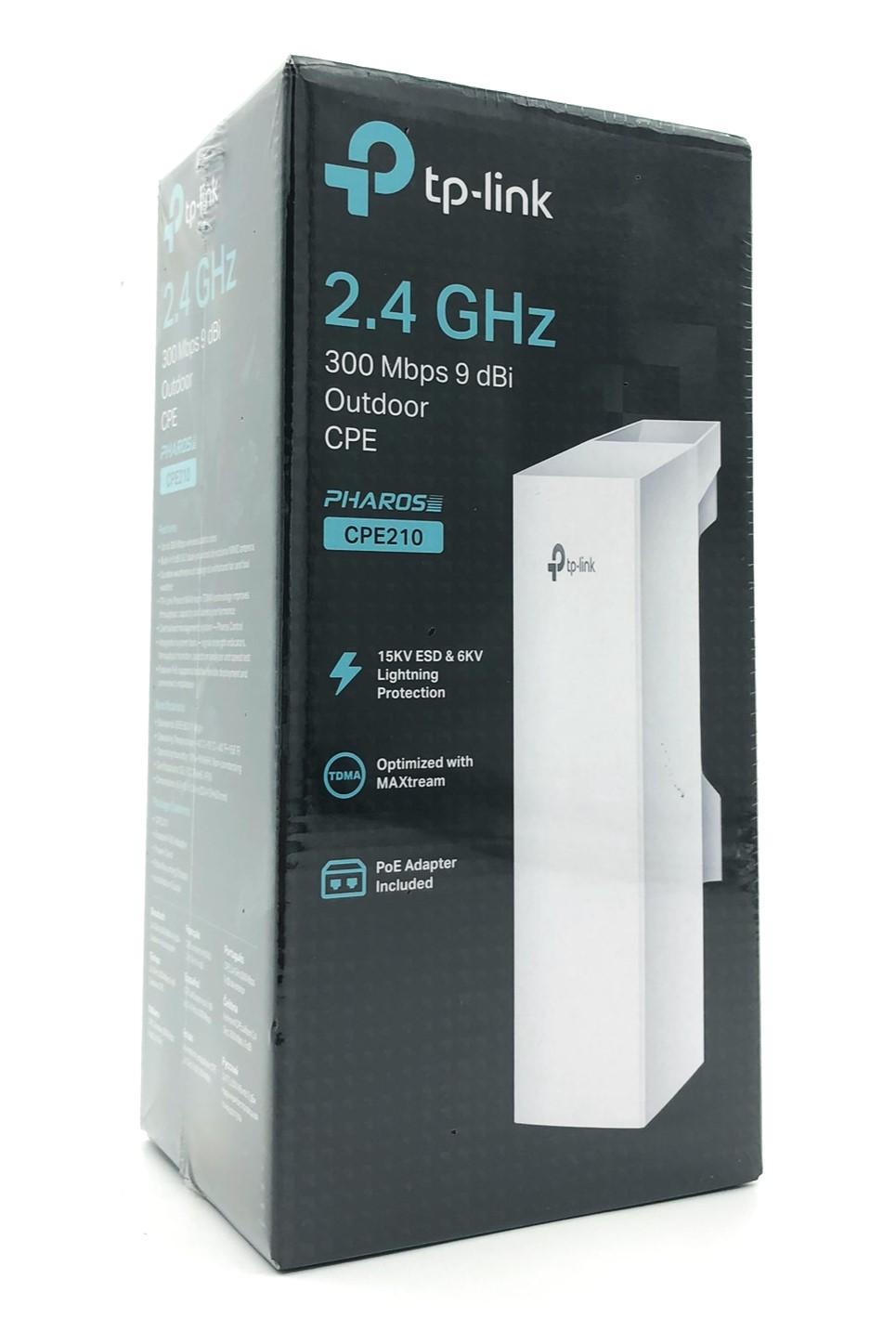 Access point udendørs 2,4 GHz – TP-Link CPE210 Wi?Fi 300 Mbps