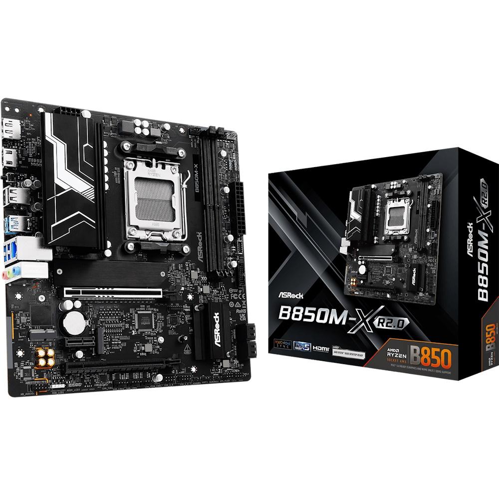 Bundkort ASRock B850M-X R2.0 Micro-ATX AM5 billede