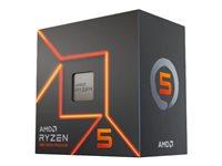 CPU AMD Ryzen 5 7600 3,8 GHz 6 kerner AM5 (tray, uden køler)
