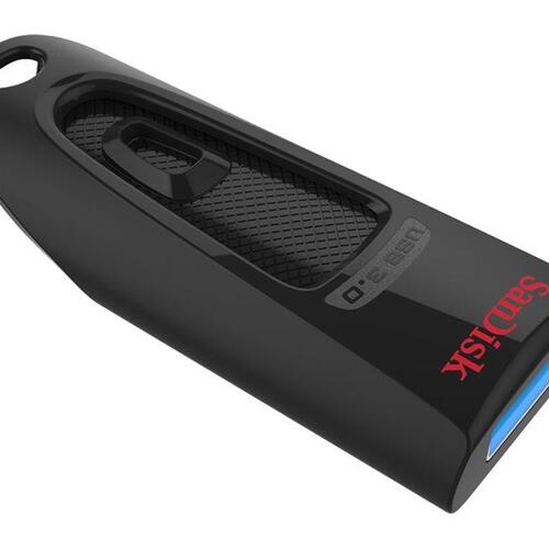 USB stik SanDisk Ultra 128 GB USB 3.0 – sort