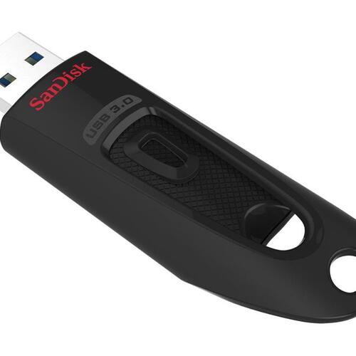USB stik SanDisk Ultra 128 GB USB 3.0 – sort