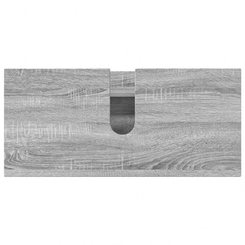 Badeværelsesmøbel sæt 5 stk Grå sonoma-eg 30 x 35 x 192 cm