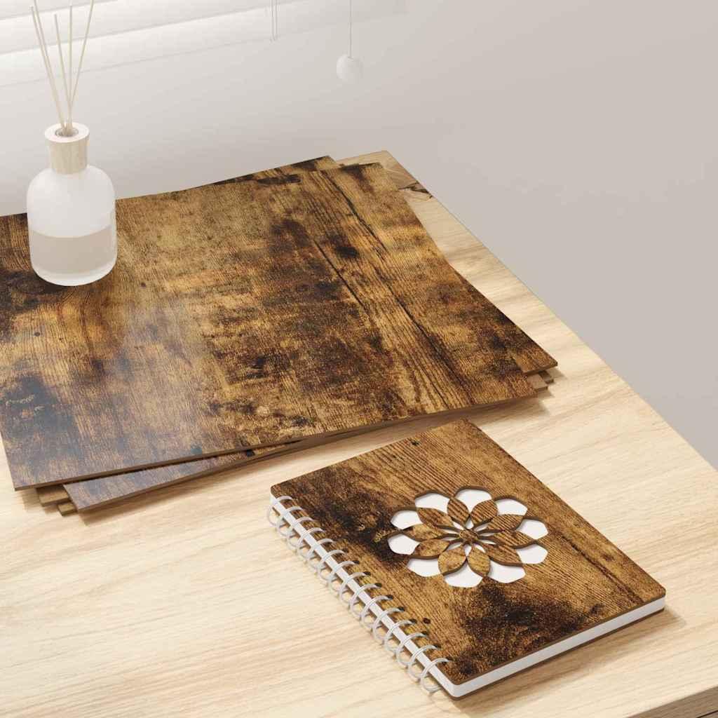 Dekor Panels 50 stk RÃ¸get eg 30 x 30 x 0.3 cm Konstrueret trÃ¦