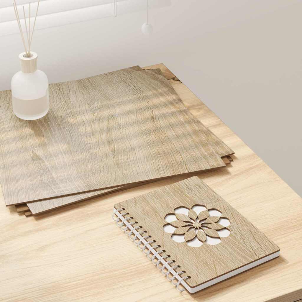 Dekor Panels 50 pcs Sonoma eg 30 x 30 x 0,27 cm Konstrueret træ