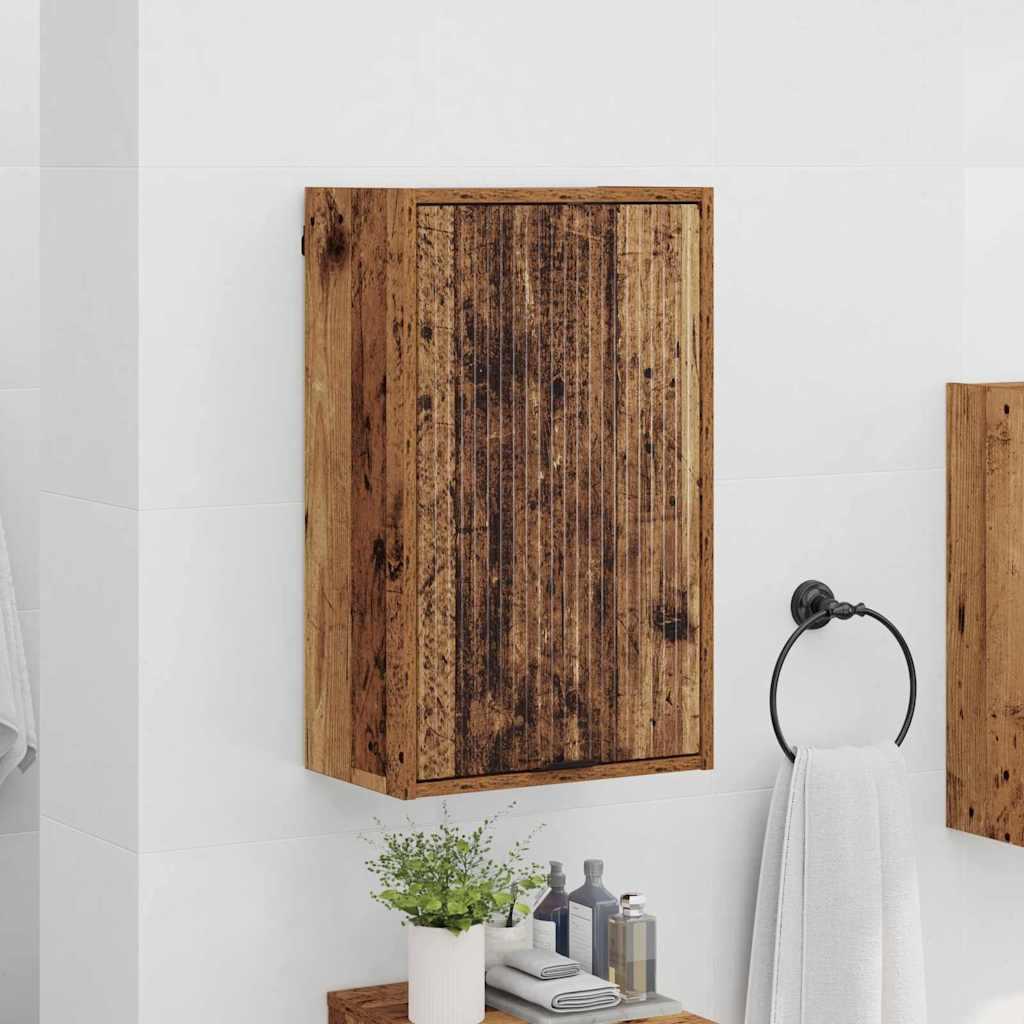 Badeværelsesskab Gammelt træ 39 x 23.5 x 65 cm Konstrueret træ