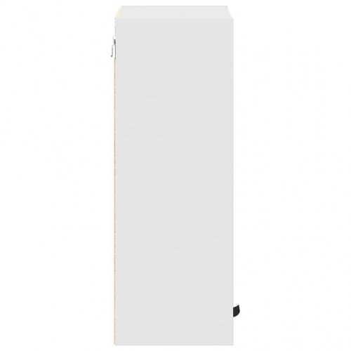 Badeværelsesskab med dør Hvid 39 x 23.5 x 65 cm Konstrueret træ