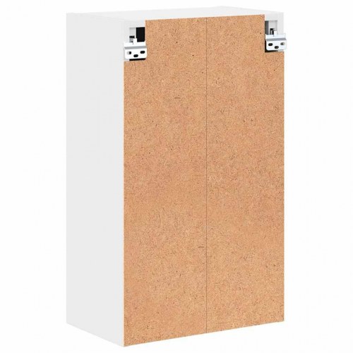 Badeværelsesskab med dør Hvid 39 x 23.5 x 65 cm Konstrueret træ