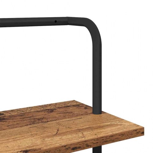 Bogreol Gammelt træ 60 x 24 x 168 cm Konstrueret træ