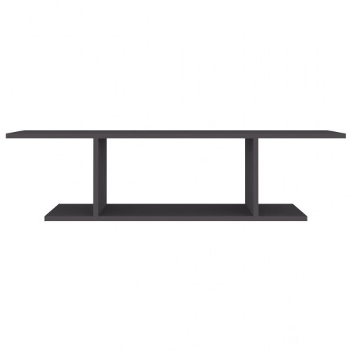 Væghængt tv-skab 103x30x26,5 cm grå