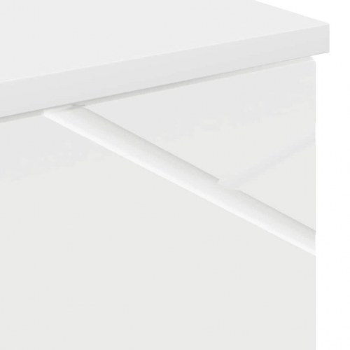 Højt badeværelsesskab Hvid 30 x 35 x 192 cm Konstrueret træ