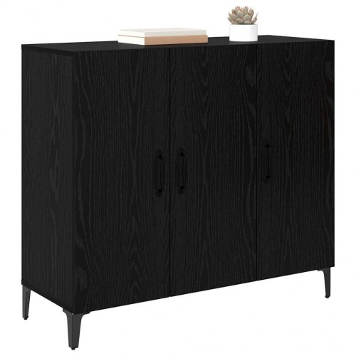 Skænk i sort eg 90 x 34 x 80 cm