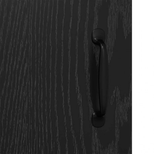 Skænk i sort eg 90 x 34 x 80 cm