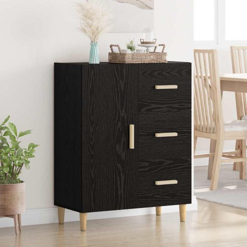 Sidebord i sort eg 69,5 x 34 x 90 cm
