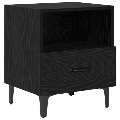 Natbord i sort eg 40 x 35 x 47,5 cm