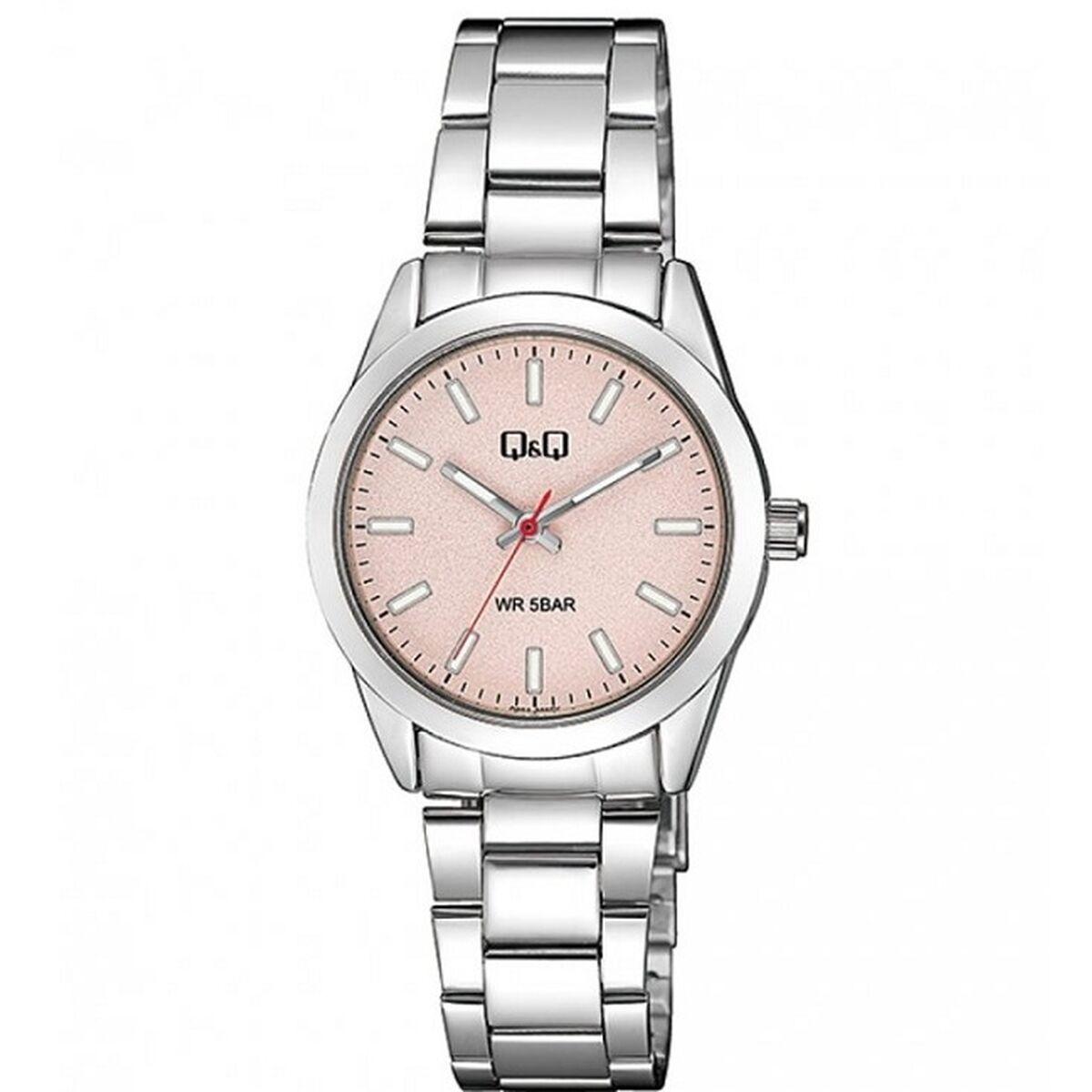 Dameur Q&Q - Q82A-005PY armbåndsur Ø 30 mm, rustfrit stål
