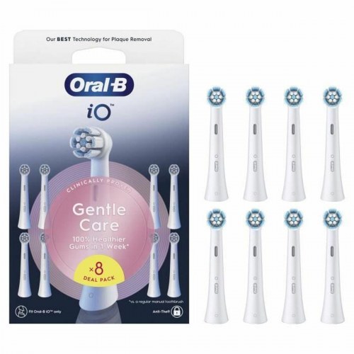 Tandbørstehoveder Oral-B iO Gentle Care - 8 stk.
